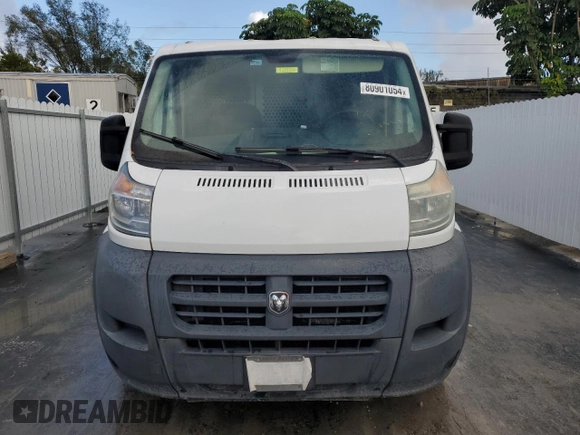 2016 Ram ProMaster Cargo with VIN 3C6TRVNG8GE125889, listed as a Copart auction lot 80901054 with 121,222 mi miles and Clean Title. Bid and sale history available at DreamBid. Image 5.