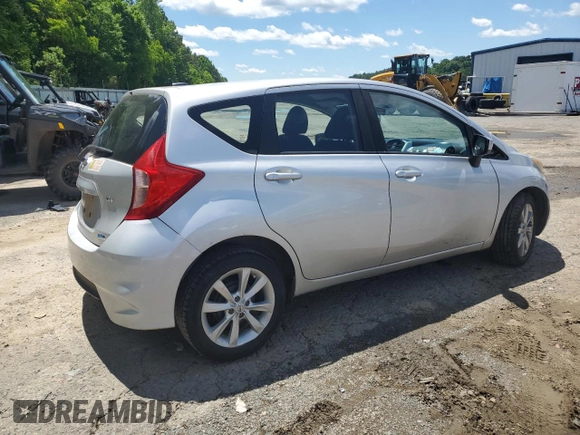 2016 Nissan Note S with VIN 3N1CE2CP8GL383446, listed as a Copart auction lot 56394545 with 137,055 mi miles and Salvage title. Bid and sale history available at DreamBid. Image 3.