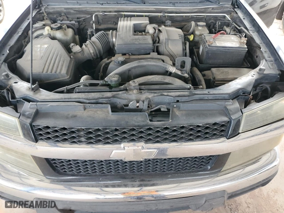 2005 Chevrolet Colorado LS Z85 with VIN 1GCCS196958136060, listed as a Copart auction lot 44746625 with 266,738 mi miles and Salvage Title. Bid and sale history available at carsss.com. Image 11.