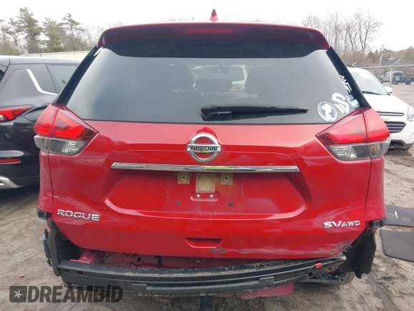 2017 Nissan Rogue S with VIN JN8AT2MV4HW277616, listed as a IAAI auction lot 41812727 with 78,815 mi miles. Bid and sale history available at carsss.com. Image 16.