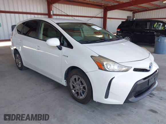 2017 Toyota Prius v Two with VIN JTDZN3EU4HJ064232, listed as a IAAI auction lot 42169858 with 211,994 mi miles. Bid and sale history available at carsss.com. Image 1.