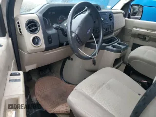 2011 Ford Econoline Passenger XL with VIN 1FBNE3BL4BDA40775, listed as a Copart auction lot 43812945 with Not Provided miles and Salvage Title. Bid and sale history available at carsss.com. Image 8.