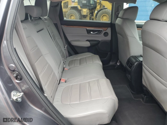 2017 Honda CR-V EX-L with VIN 2HKRW2H82HH604479, listed as a Copart auction lot 53005345 with 55,844 mi miles and Salvage Title. Bid and sale history available at carsss.com. Image 11.