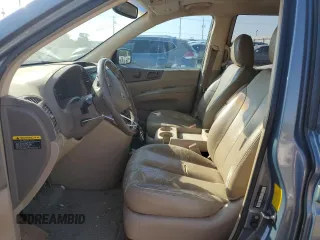 2007 Kia Sedona EX with VIN KNDMB233976173357, listed as a Copart auction lot 75049784 with 213,508 mi miles and Salvage Title. Bid and sale history available at carsss.com. Image 7.
