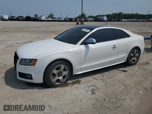 2008 Audi S5 with VIN WAURV78T38A030872, listed as a Copart auction lot 68735304 with 120,931 mi miles and Salvage Title. Bid and sale history available at carsss.com. Image 1.