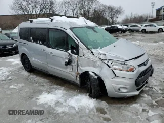 2018 Ford Transit Connect XLT z VIN NM0GE9F75J1371298, wystawiony jako Copart lot #44320505 z przebiegiem Nie podano mil oraz Szkoda całkowita • Salvage title. Historia ofert i sprzedaży dostępna na DreamBid. Obrazek 4.