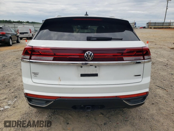 2024 Volkswagen Atlas SE with VIN 1V2KE2CA8RC224962, listed as a Copart auction lot 59100915 with 6,294 mi miles and Salvage title. Bid and sale history available at DreamBid. Image 6.