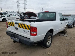 2009 Ford Ranger XL with VIN 1FTYR10D99PA37876, listed as a Copart auction lot 52360955 with 121,437 mi miles and Clean Title. Bid and sale history available at carsss.com. Image 3.
