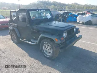 1997 Jeep Wrangler SE with VIN 1J4FY29P1VP449548, listed as a IAAI auction lot 41977699 with Not Provided miles and . Bid and sale history available at carsss.com. Image 1.