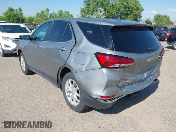 2024 Chevrolet Equinox LT with VIN 3GNAXUEG9RL335830, listed as a IAAI auction lot 42543768 with 20,795 mi miles and . Bid and sale history available at DreamBid. Image 3.