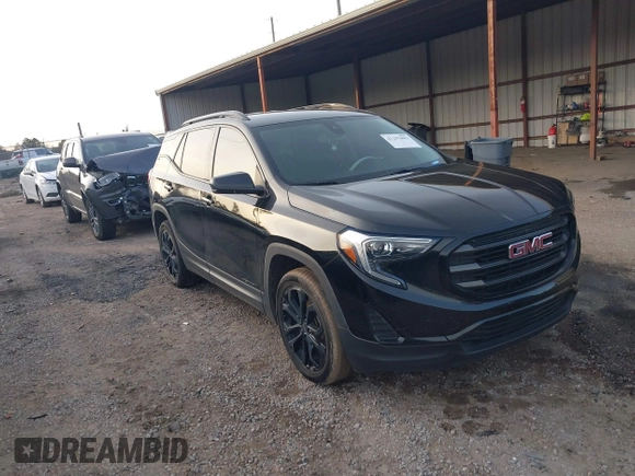 2021 GMC Terrain SLE with VIN 3GKALMEV5ML322850, listed as a IAAI auction lot 41297893 with 122,083 mi miles and . Bid and sale history available at carsss.com. Image 1.