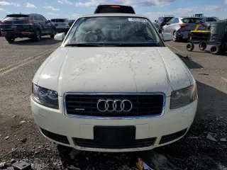 2004 Audi A4 3.0L with VIN WAUDT48H14K011915, listed as a Copart auction lot 45572975 with 128,648 mi miles and Salvage Title. Bid and sale history available at carsss.com. Image 5.
