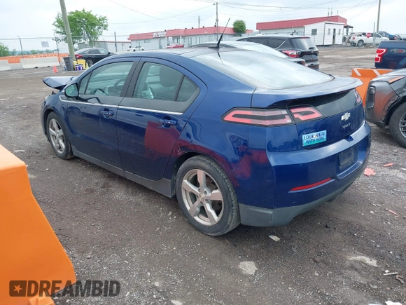 2013 Chevrolet Volt with VIN 1G1RA6E4XDU108751, listed as a IAAI auction lot 42110154 with 184,461 mi miles and . Bid and sale history available at carsss.com. Image 3.