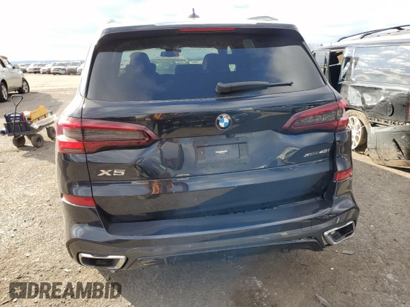 2022 BMW X5 xDrive40i with VIN 5UXCR6C07N9J48052, listed as a Copart auction lot 37326233 with 7,804 mi miles. Bid and sale history available at carsss.com. Image 6.