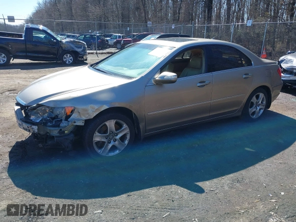 2008 Acura RL with VIN JH4KB16558C002220, listed as a IAAI auction lot 41752374 with 165,920 mi miles and . Bid and sale history available at DreamBid. Image 2.