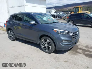 2016 Hyundai Tucson Sport with VIN KM8J33A2XGU022633, listed as a IAAI auction lot 41990348 with 73,395 mi miles. Bid and sale history available at carsss.com. Image 1.