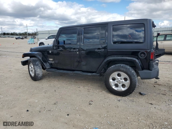 2015 Jeep Wrangler Unlimited Sahara with VIN 1C4BJWEG6FL774968, listed as a Copart auction lot 45646525 with 71,528 mi miles and Salvage Title. Bid and sale history available at carsss.com. Image 2.