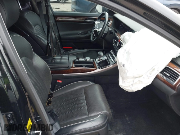2017 Genesis G90 Premium with VIN KMHG34JA0HU025226, listed as a IAAI auction lot 41609402 with 61,230 mi miles and . Bid and sale history available at DreamBid. Image 5.
