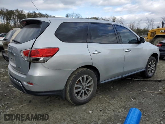 2013 Nissan Pathfinder S with VIN 5N1AR2MM3DC602085, listed as a Copart auction lot 46316765 with 0 mi miles and Clean Title. Bid and sale history available at carsss.com. Image 3.