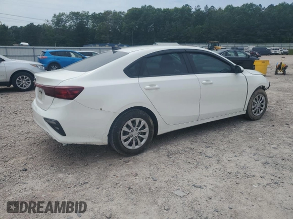 2021 Kia Forte LXS with VIN 3KPF24AD4ME299907, listed as a Copart auction lot 59294975 with 59,488 mi miles and Salvage title. Bid and sale history available at DreamBid. Image 3.