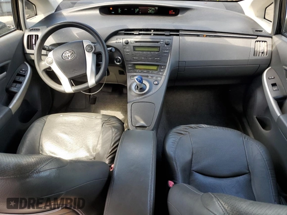 2011 Toyota Prius I with VIN JTDKN3DU2B1368718, listed as a Copart auction lot 55981265 with 123,090 mi miles and Salvage Title. Bid and sale history available at DreamBid. Image 8.
