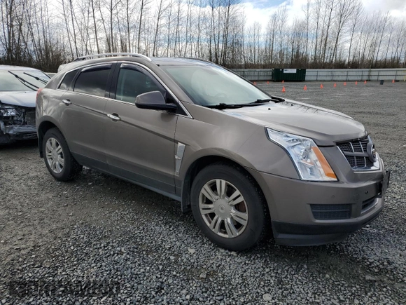 2011 Cadillac SRX Luxury Collection with VIN 3GYFNDEY3BS624088, listed as a Copart auction lot 48048955 with 142,297 mi miles and Salvage Title. Bid and sale history available at carsss.com. Image 4.