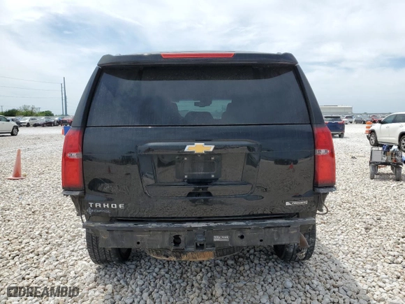 2017 Chevrolet Tahoe Premier with VIN 1GNSCCKC2HR193680, listed as a Copart auction lot 53711135 with 103,694 mi miles and Salvage Title. Bid and sale history available at carsss.com. Image 6.