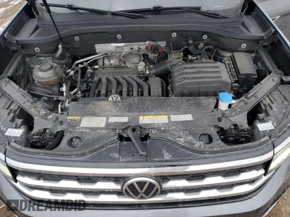 2021 Volkswagen Atlas SEL R-Line z VIN 1V2SR2CA5MC589807, wystawiony jako Copart lot #89106905 z przebiegiem 62 864 mil mil oraz Szkoda całkowita • Salvage title. Historia ofert i sprzedaży dostępna na DreamBid. Obrazek 13.