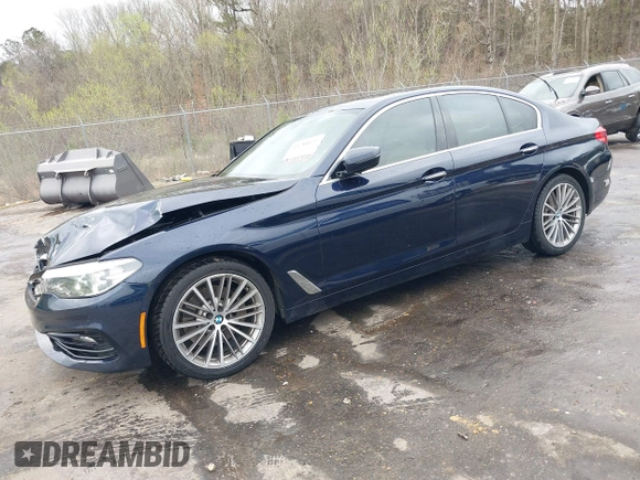 2018 BMW 5 Series 530i with VIN WBAJA5C55JWA39526, listed as a IAAI auction lot 41780637 with 121,693 mi miles and . Bid and sale history available at DreamBid. Image 17.