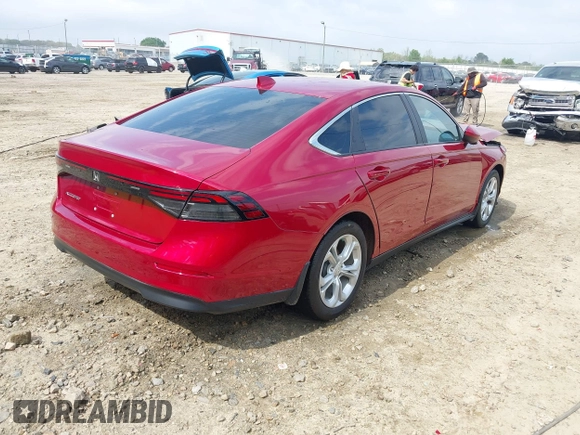 2023 Honda Accord LX with VIN 1HGCY1F20PA042694, listed as a IAAI auction lot 41955300 with 31,196 mi miles and . Bid and sale history available at DreamBid. Image 4.