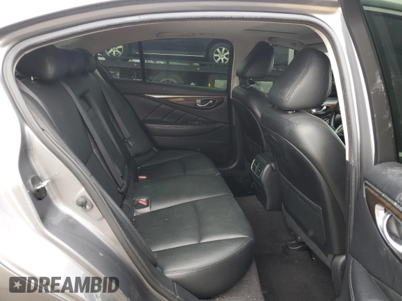2018 Infiniti Q50 3.0t LUXE with VIN JN1EV7AR3JM610873, listed as a Copart auction lot 48164755 with 107,018 mi miles and Salvage Title. Bid and sale history available at carsss.com. Image 10.