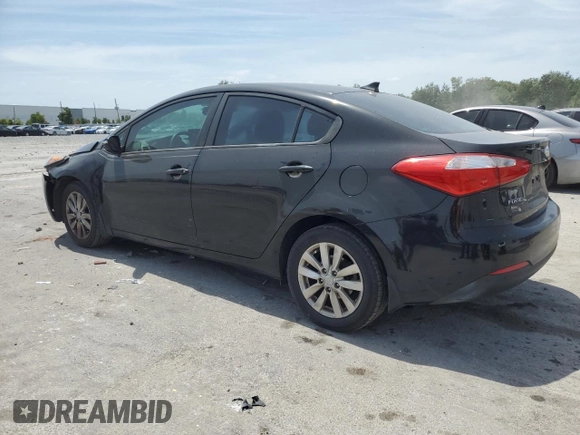 2014 Kia Forte LX with VIN KNAFX4A67E5211915, listed as a Copart auction lot 53937905 with 147,359 mi miles and Salvage Title. Bid and sale history available at DreamBid. Image 2.