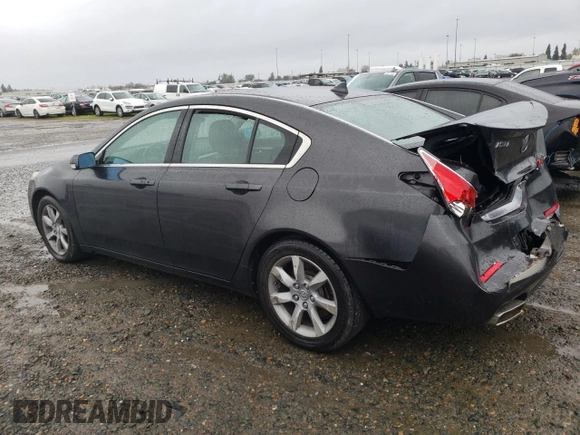 2012 Acura TL Tech Auto with VIN 19UUA8F59CA002104, listed as a Copart auction lot 49138385 with 127,319 mi miles and Salvage Title. Bid and sale history available at carsss.com. Image 2.