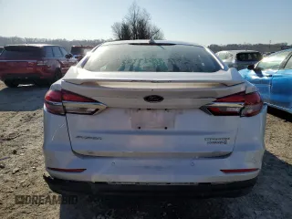 2019 Ford Fusion Hybrid Titanium with VIN 3FA6P0RU0KR277431, listed as a Copart auction lot 48234545 with 87,043 mi miles and Salvage Title. Bid and sale history available at carsss.com. Image 6.