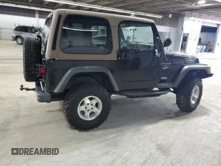 2001 Jeep Wrangler Sport with VIN 1J4FA49S31P331578, listed as a Copart auction lot 54302965 with 102,550 mi miles and Clean Title. Bid and sale history available at carsss.com. Image 3.