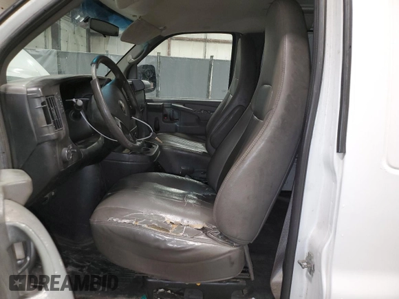 2013 Chevrolet Express Cargo Van with VIN 1GCSGAFX0D1163942, listed as a Copart auction lot 89159175 with 224,307 mi miles and Clean Title. Bid and sale history available at carsss.com. Image 7.