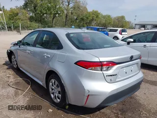 2024 Toyota Corolla LE with VIN 5YFB4MDE2RP161348, listed as a IAAI auction lot 40491999 with 5,383 mi miles. Bid and sale history available at carsss.com. Image 3.