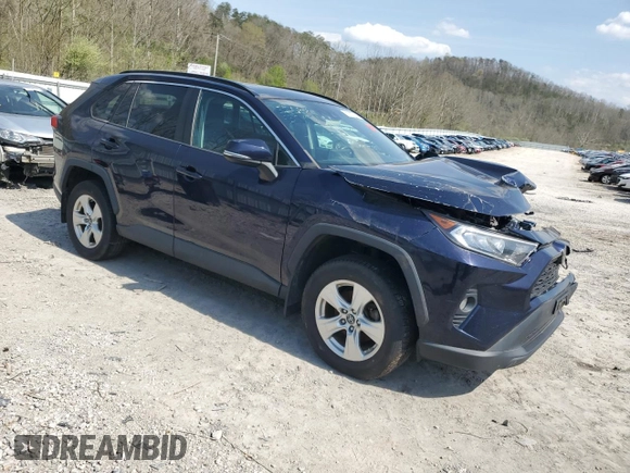 2019 Toyota RAV4 XLE with VIN 2T3P1RFV5KW059014, listed as a Copart auction lot 51770985 with 110,347 mi miles and Salvage Title. Bid and sale history available at carsss.com. Image 4.