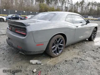 2023 Dodge Challenger SXT with VIN 2C3CDZAG2PH684612, listed as a Copart auction lot 42957445 with 9,046 mi miles and Salvage Title. Bid and sale history available at carsss.com. Image 3.