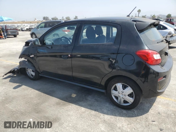 2018 Mitsubishi Mirage ES z VIN ML32A3HJ9JH010438, wystawiony jako Copart lot #58445285 z przebiegiem 53 891 mil mil oraz Szkoda całkowita • Salvage title. Historia ofert i sprzedaży dostępna na DreamBid. Obrazek 2.