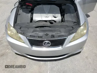 2006 Lexus IS 350 with VIN JTHBE262165010187, listed as a Copart auction lot 60073125 with 174,635 mi miles and Salvage title. Bid and sale history available at DreamBid. Image 11.