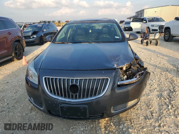 2011 Buick Regal CXL Turbo TO7 with VIN W04G15GV0B1127879, listed as a Copart auction lot 78176644 with Not Provided miles and Salvage Title. Bid and sale history available at carsss.com. Image 5.