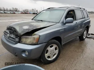 2004 Toyota Highlander z VIN JTEEP21A440054598, wystawiony jako Copart lot #51638205 z przebiegiem Nie podano mil oraz Szkoda całkowita • Salvage title. Historia ofert i sprzedaży dostępna na DreamBid. Obrazek 1.