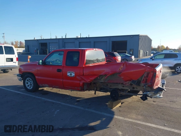 2006 Chevrolet Silverado 1500 Work Truck with VIN 1GCEC19X56Z256965, listed as a IAAI auction lot 40653848 with 254,976 mi miles. Bid and sale history available at carsss.com. Image 6.