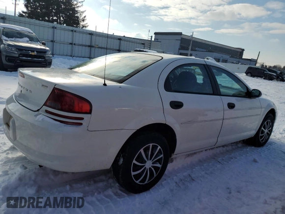 2004 Dodge Stratus SE z VIN 1B3EL36T24N172203, wystawiony jako Copart lot #41570235 z przebiegiem 92 952 mil mil oraz Szkoda całkowita • Salvage title. Historia ofert i sprzedaży dostępna na DreamBid. Obrazek 3.