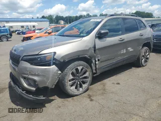 2021 Jeep Cherokee Latitude Lux with VIN 1C4PJMMX0MD212275, listed as a Copart auction lot 63620815 with 29,884 mi miles and Salvage title. Bid and sale history available at DreamBid. Image 1.