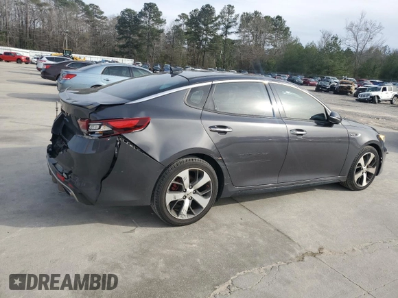 2017 Kia Optima SX with VIN 5XXGW4L28HG125596, listed as a Copart auction lot 45676465 with 111,066 mi miles and Salvage title. Bid and sale history available at DreamBid. Image 3.