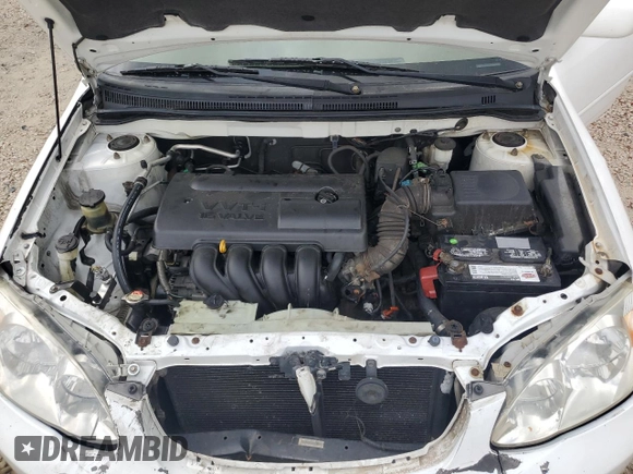2004 Toyota Corolla CE with VIN 2T1BR32E24C249971, listed as a Copart auction lot 54757535 with 141,578 mi miles and Salvage Title. Bid and sale history available at DreamBid. Image 11.
