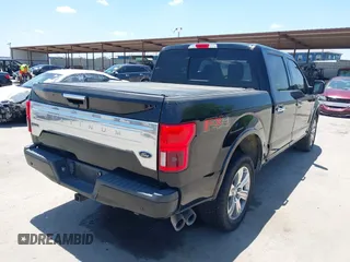 2018 Ford F-150 XL with VIN 1FTEW1E56JFC07621, listed as a IAAI auction lot 42341534 with 93,932 mi miles and . Bid and sale history available at DreamBid. Image 4.
