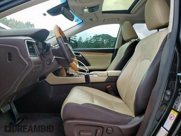 2019 Lexus RX 350L Premium z VIN JTJDZKCA0K2014881, wystawiony jako Copart lot #59753425 z przebiegiem 110 093 mil mil oraz Szkoda całkowita • Salvage title. Historia ofert i sprzedaży dostępna na DreamBid. Obrazek 7.